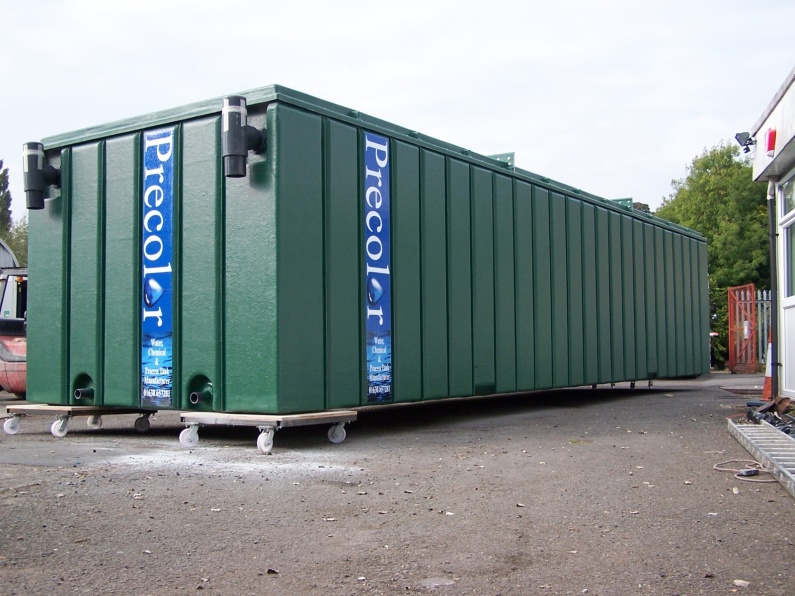 Large water storage tanks