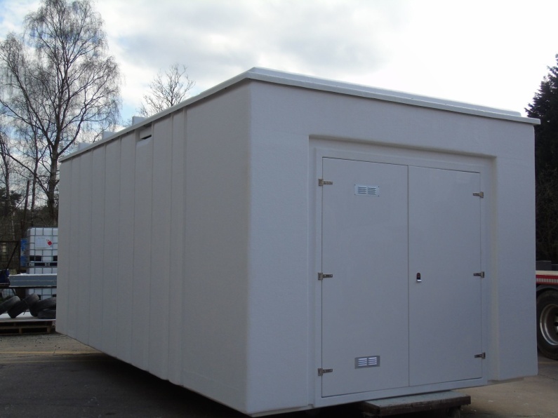 Plant Tanks grey front view